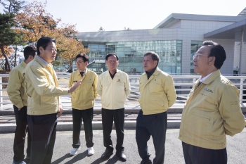 포항 지진피해 긴급 현장방문 대표이미지